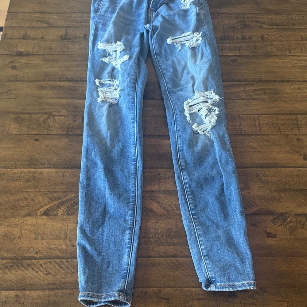 AE Ne(X)T Level Ripped Low Rise Jegging - Picture 5 of 5